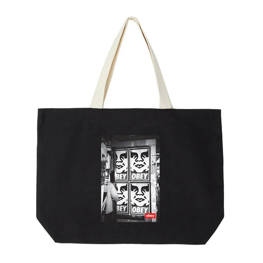 Obey Icon Photo Tote Bag