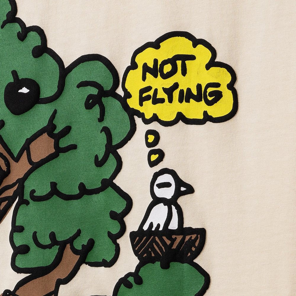 Just Do Nothing T-shirt - Ecru