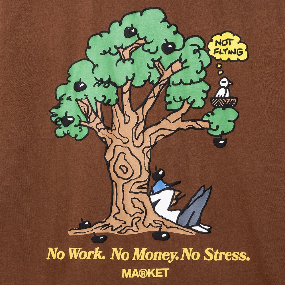 Just Do Nothing T-shirt - Acorn