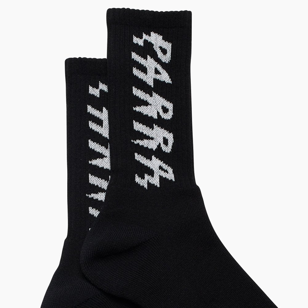 Spiked Logo Crew Socks