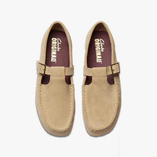 Women's Wallabee T-Bar - Maple Suede