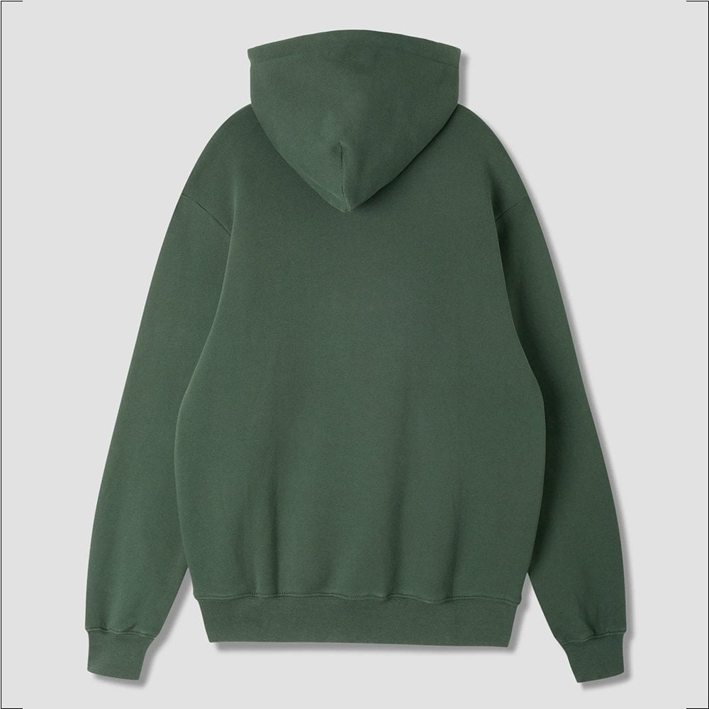 Blues Brush Hood Pine Green