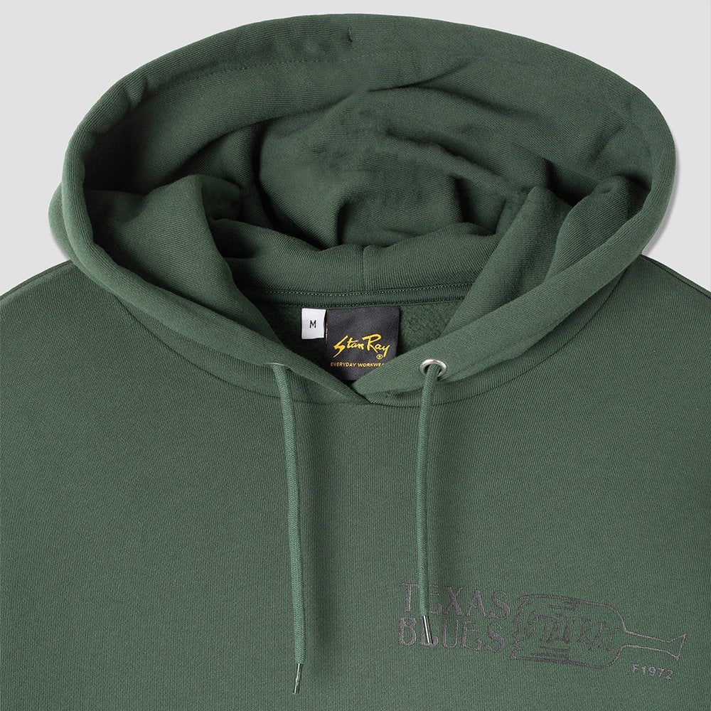 Blues Brush Hood Pine Green
