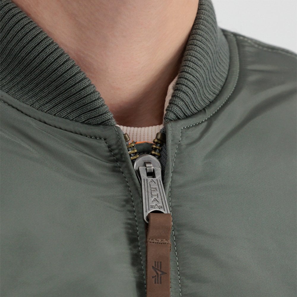 MA-1 VF59 Jacket (Orange Lining) - Vintage Green