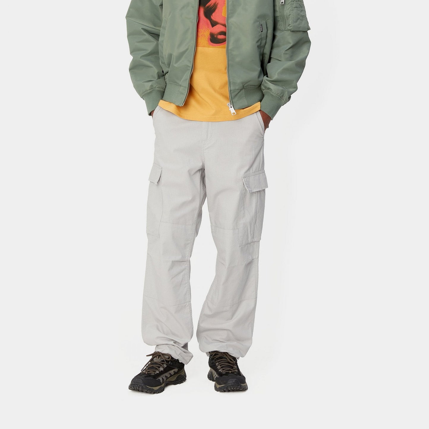 Regular Cargo Pant - Sonic Silver Rinsed