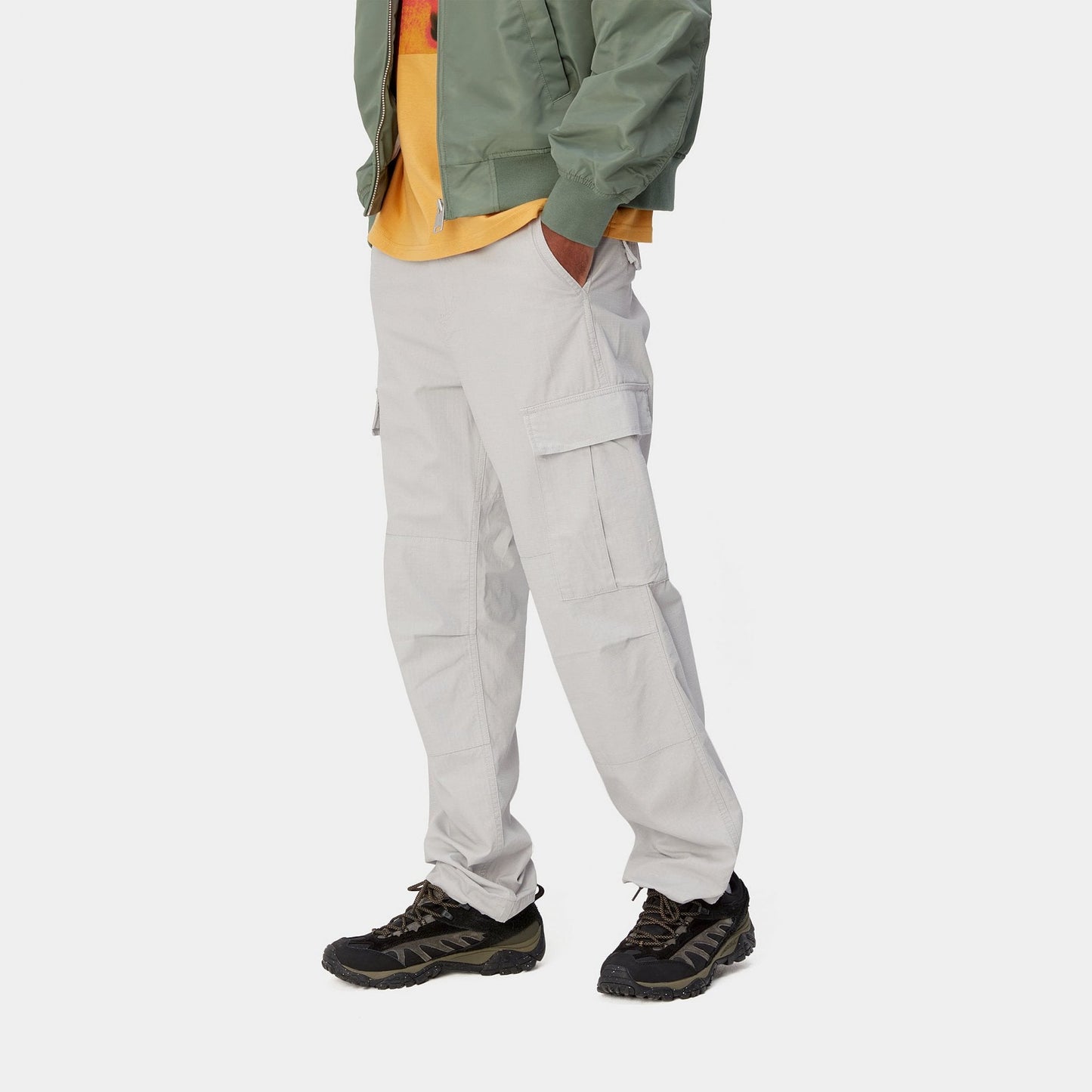 Regular Cargo Pant - Sonic Silver Rinsed