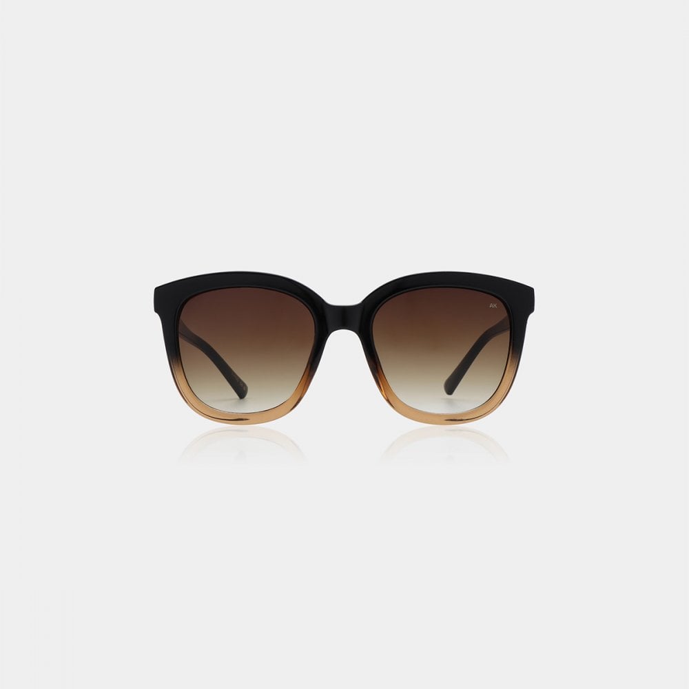 Billy Sunglasses - Black / Brown Transparent
