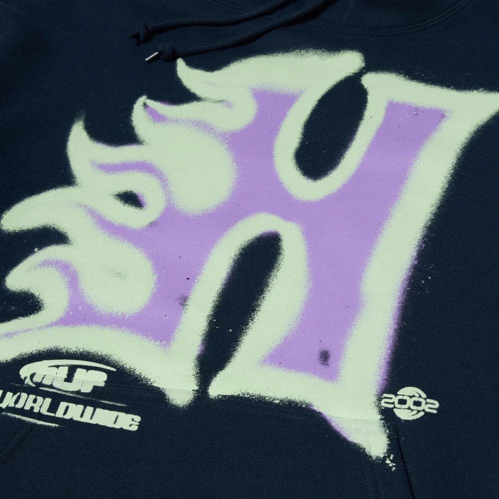 Heat Wave Pullover Hoodie - Navy