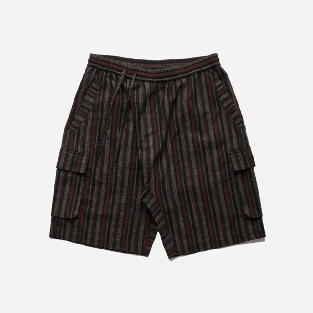5117 Wagara Low Cargo Track Shorts - Black