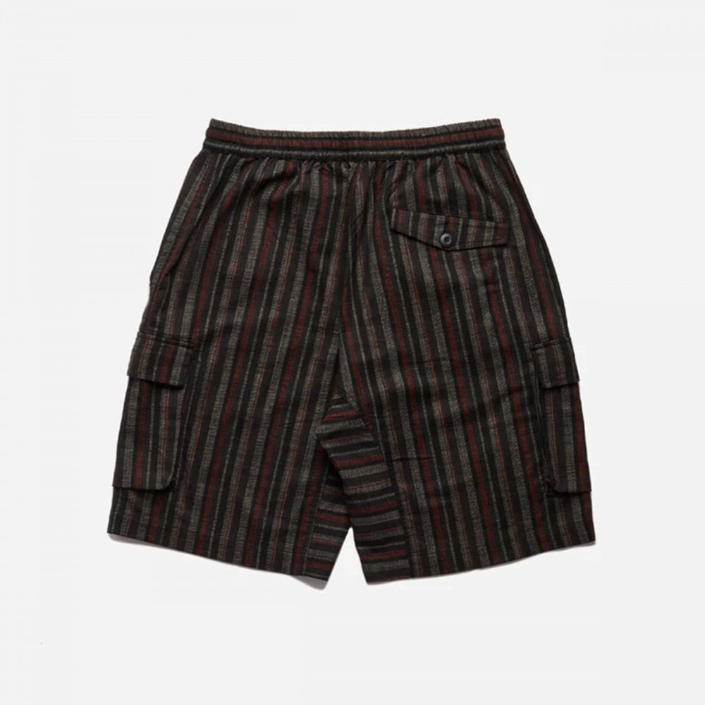 5117 Wagara Low Cargo Track Shorts - Black