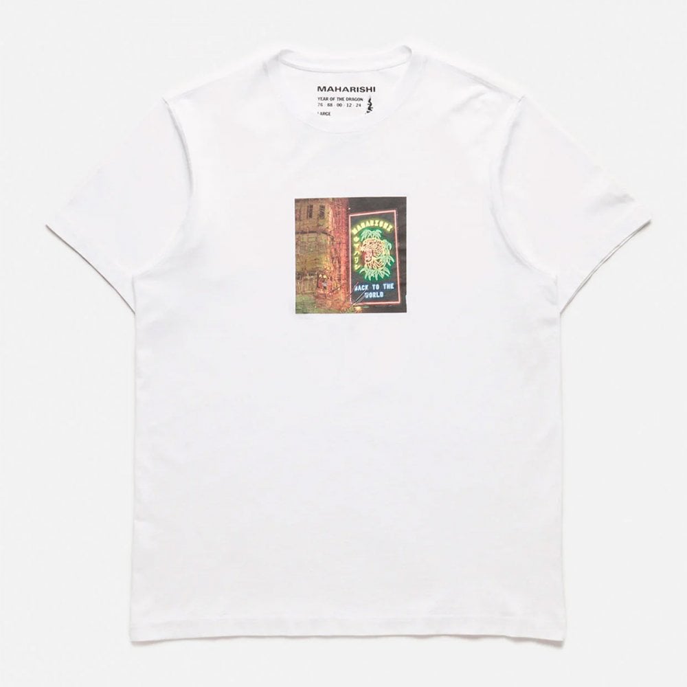 1281 Neon Tiger T-shirt - White