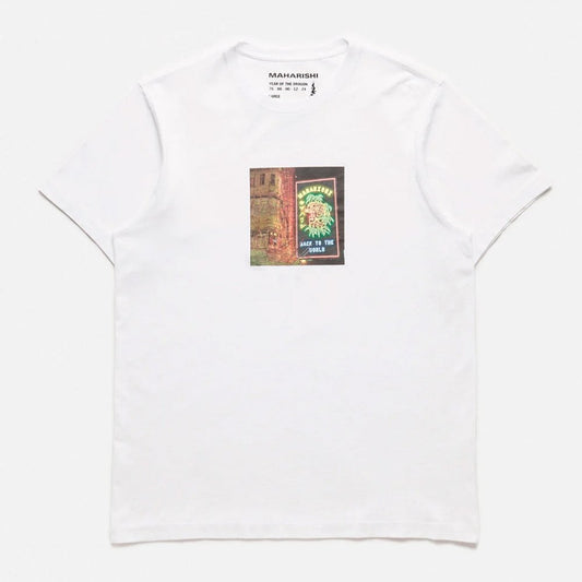 1281 Neon Tiger T-shirt - White