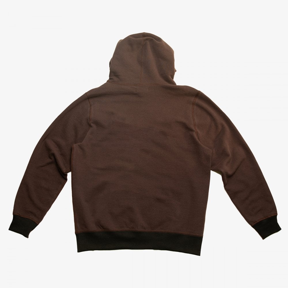 Classic Snap Hoodie - Brown