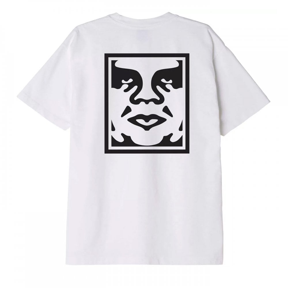 Obey Bold Icon Heavyweight - White