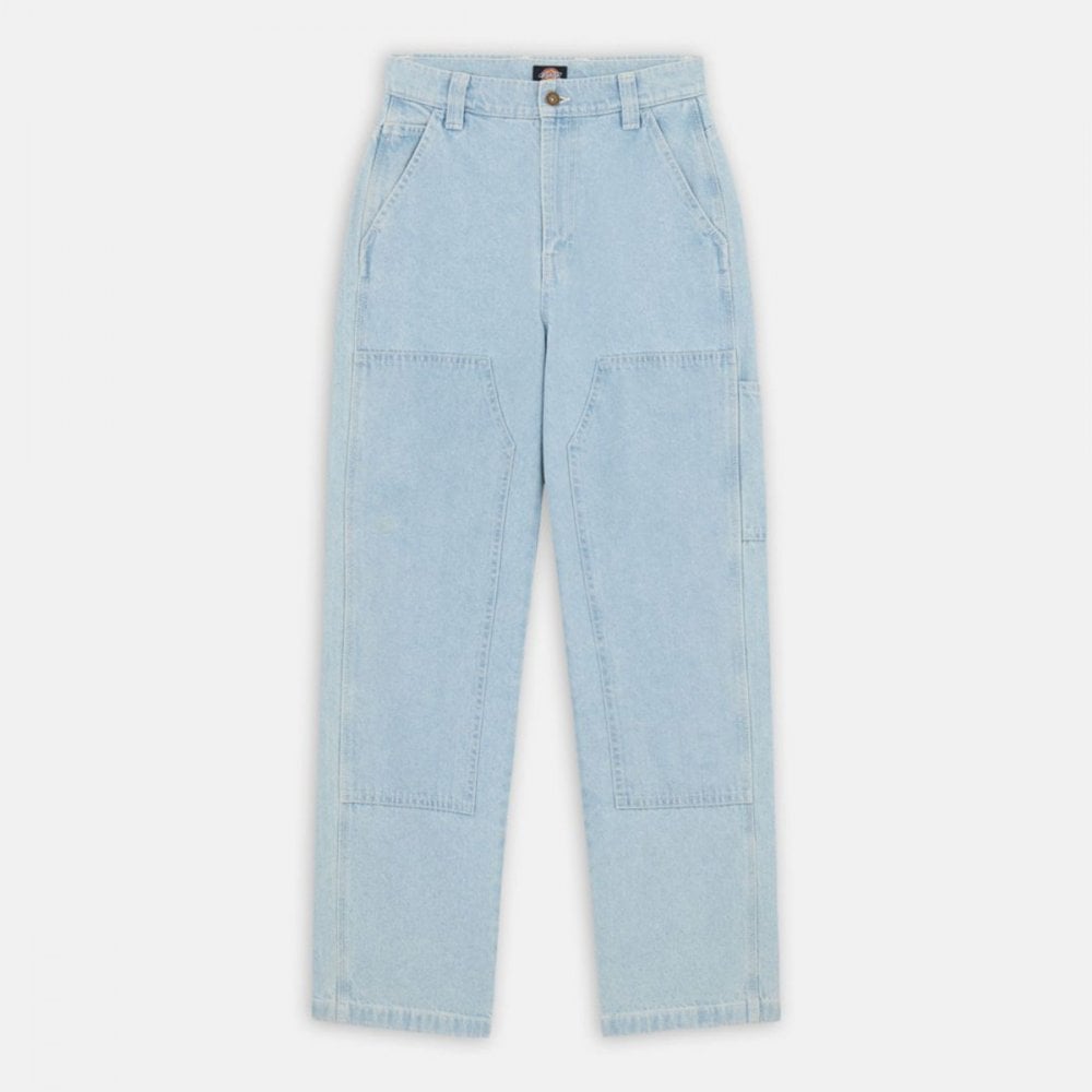 Women's Madison Double Knee Denim Loose - Vintage Blue