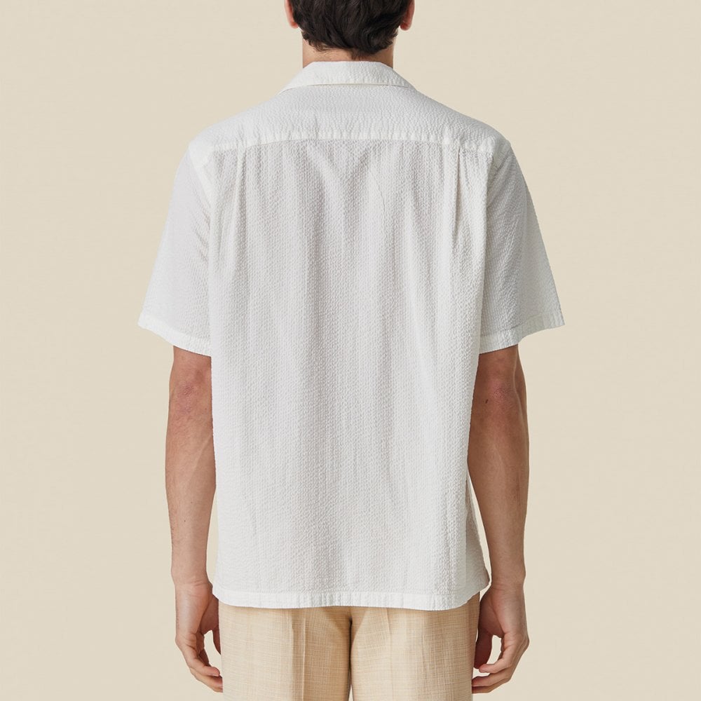 Atlantico Camp Collar Shirt - White