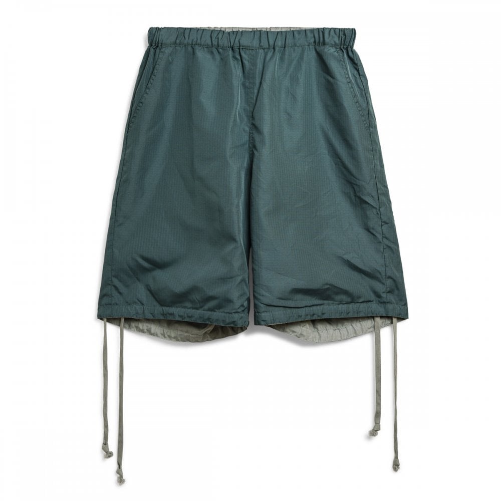 Non Down Military Reversible Shorts - Dark Sage Green