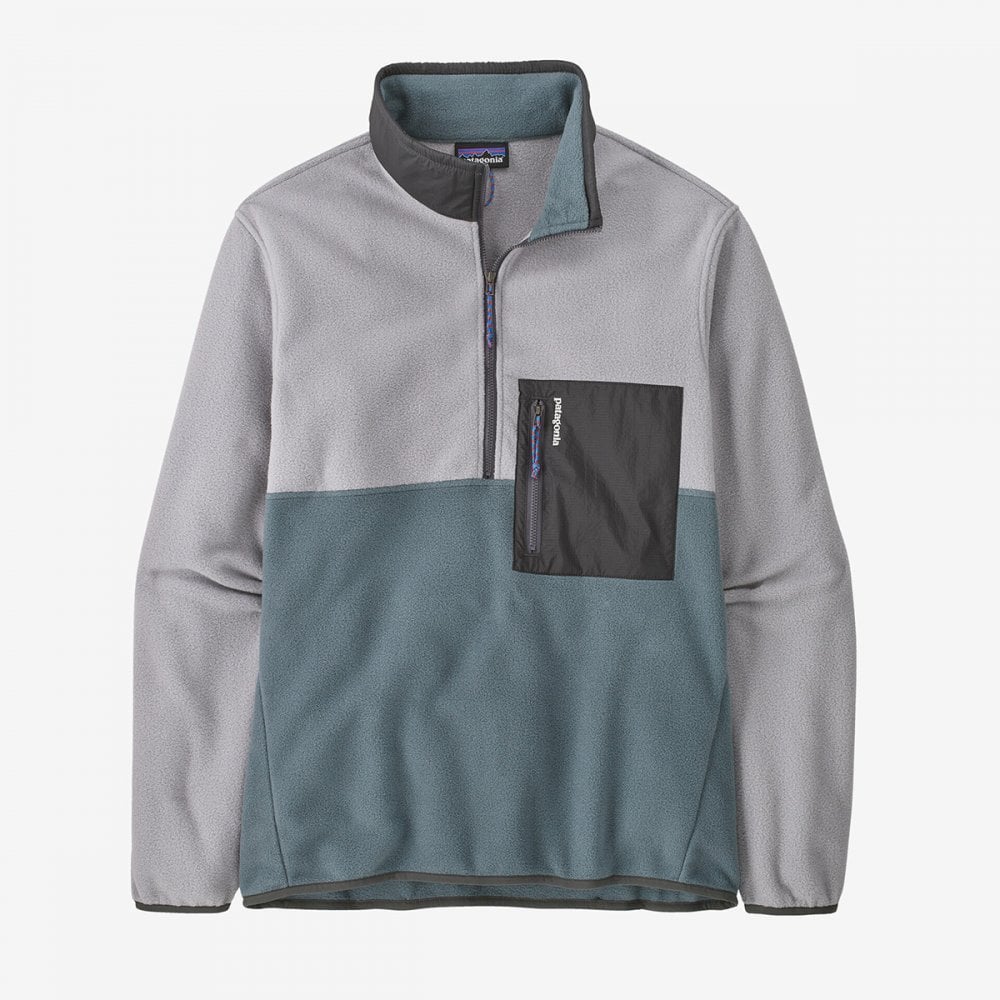 Microdini 1/2-Zip Fleece - Nouveau Green / Salt Grey