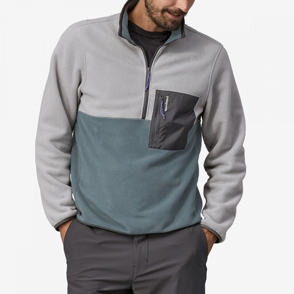 Microdini 1/2-Zip Fleece - Nouveau Green / Salt Grey