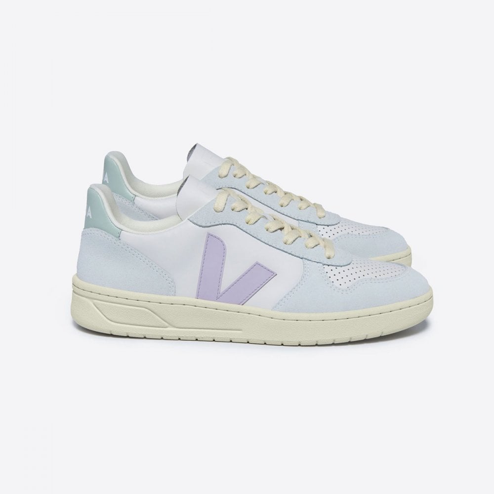 Women's V-10 Leather - Gravel Parme Menthol