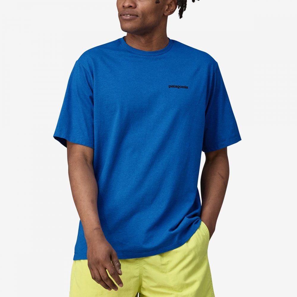 Men's P-6 Logo Responsibili-Tee® - P-6 Outline: Vessel Blue