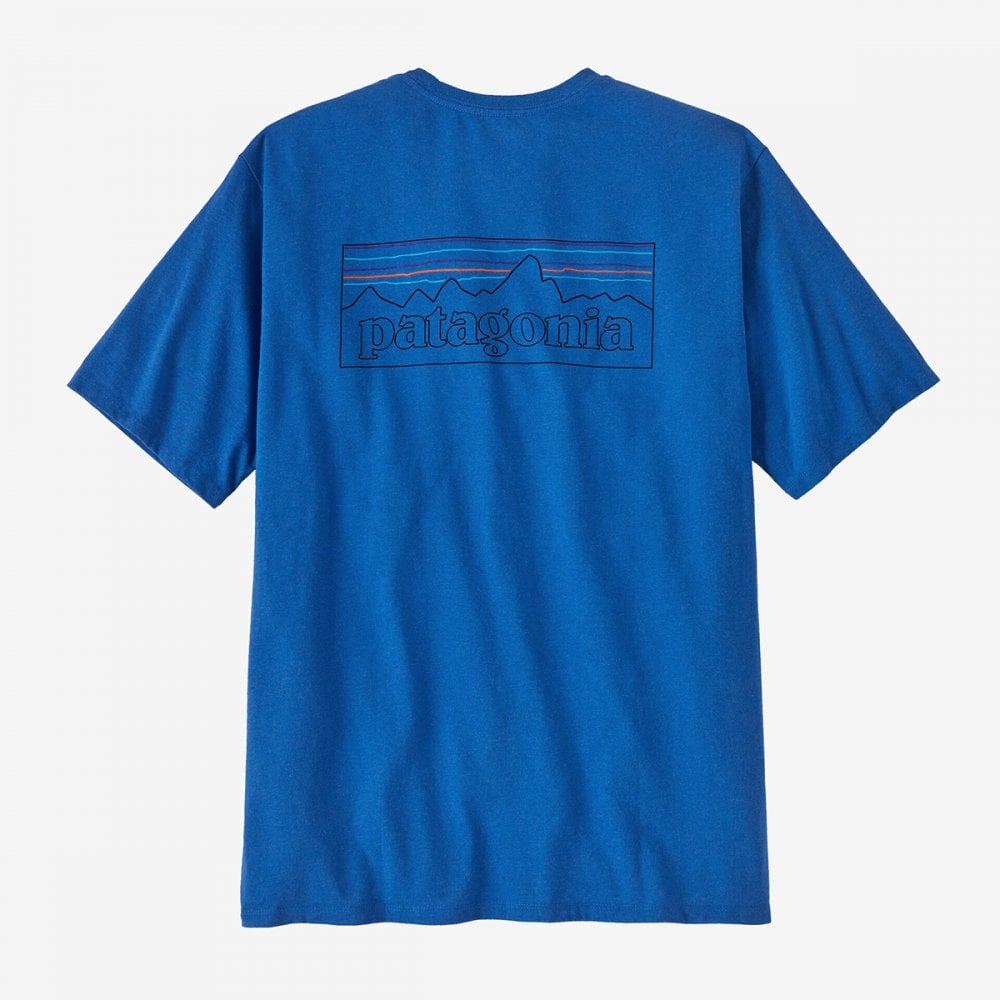 Men's P-6 Logo Responsibili-Tee® - P-6 Outline: Vessel Blue