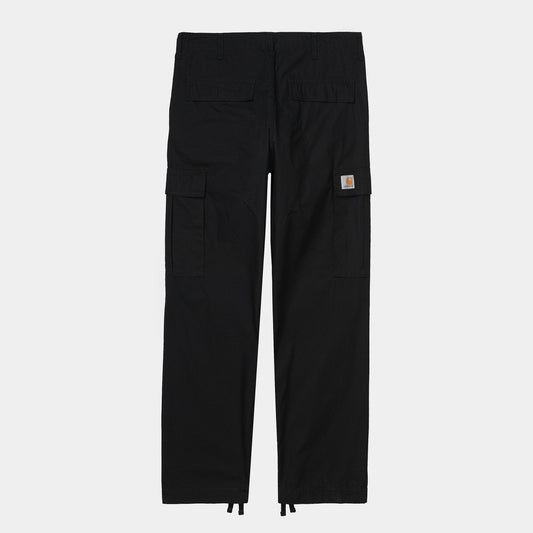 Regular Cargo Pant - Black, Garment Dyed
