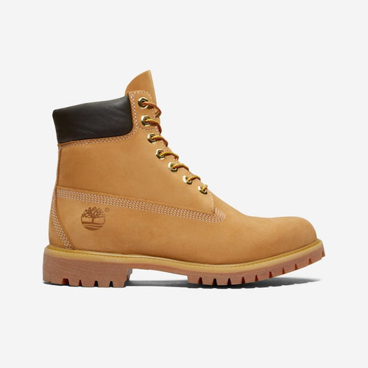 Premium 6-inch Lace Up Waterproof Boot - Wheat