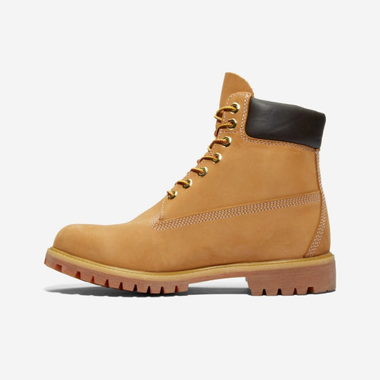 Premium 6-inch Lace Up Waterproof Boot - Wheat