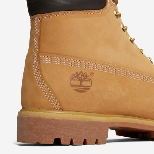 Premium 6-inch Lace Up Waterproof Boot - Wheat