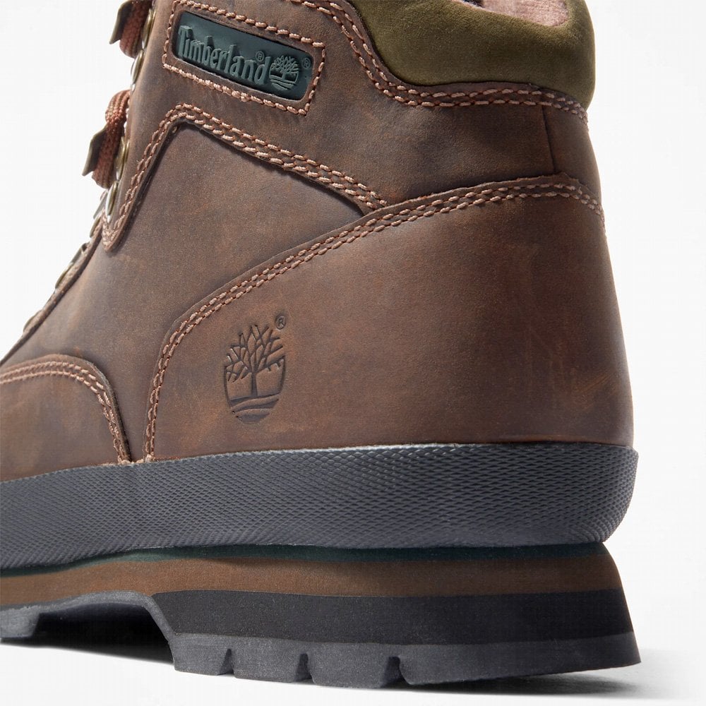 Euro Hiker Mid Lace Boot - Brown