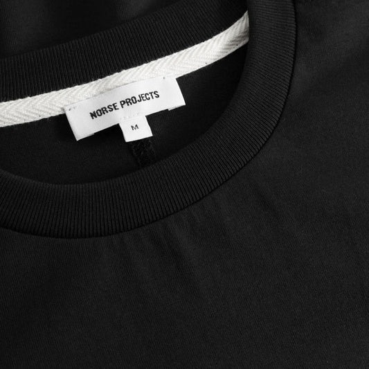 Johannes Organic Norse Logo T-shirt - Black