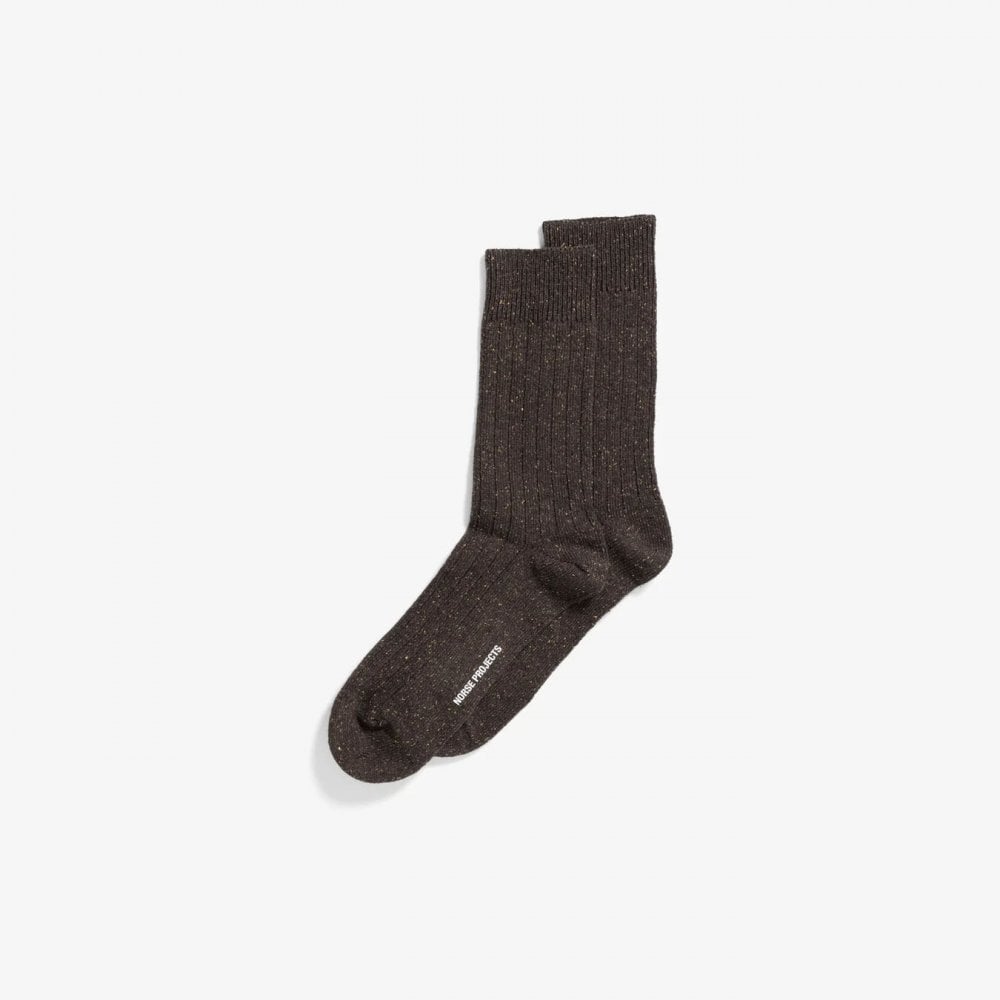 Bjarki Neps Socks - Espresso