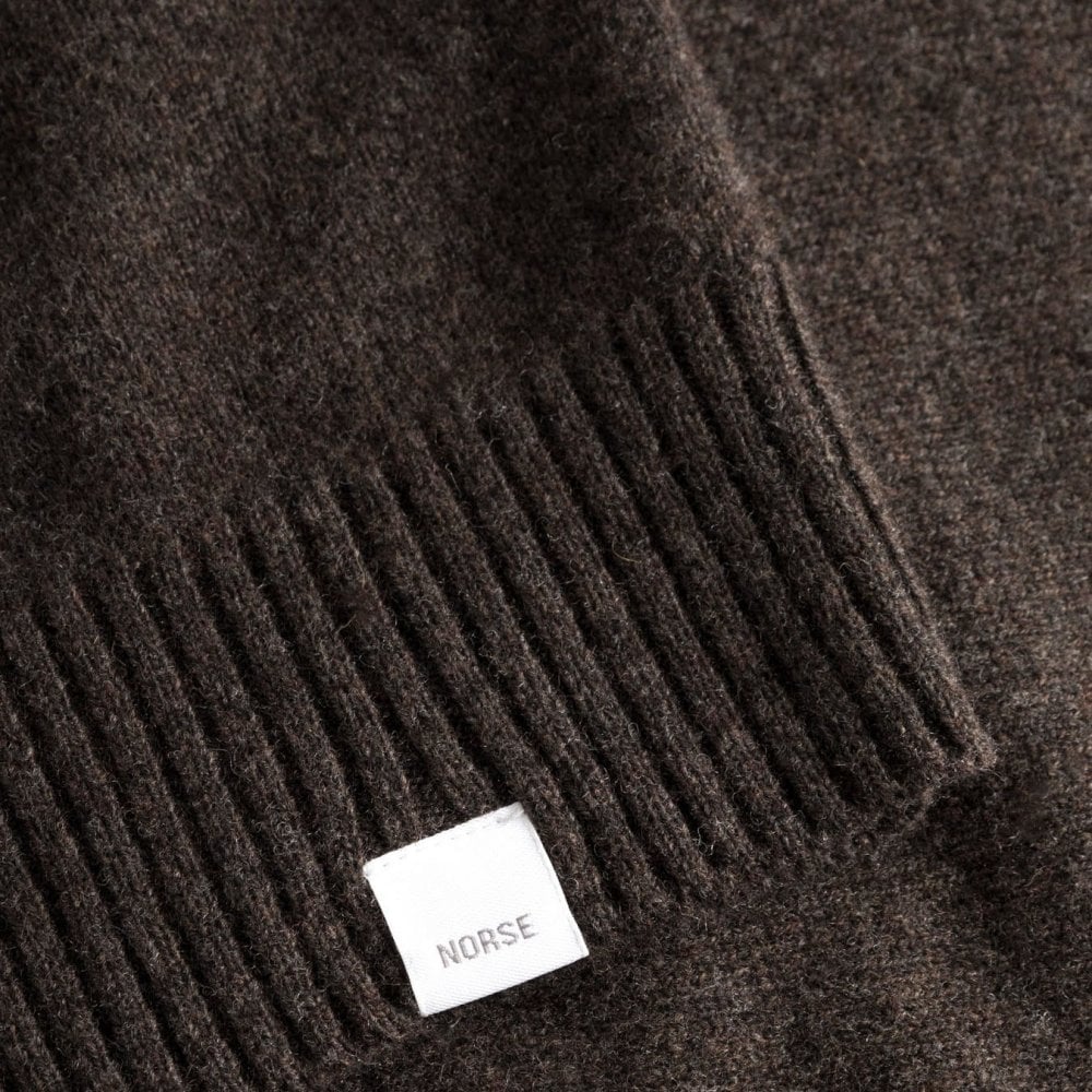 Norse Standard Merino Lambswool Sweater - Heathland Brown