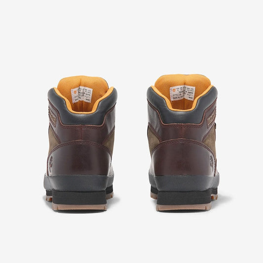 Euro Hiker Mid Lace Boot - Burgundy Full Grain