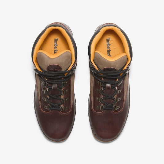 Euro Hiker Mid Lace Boot - Burgundy Full Grain