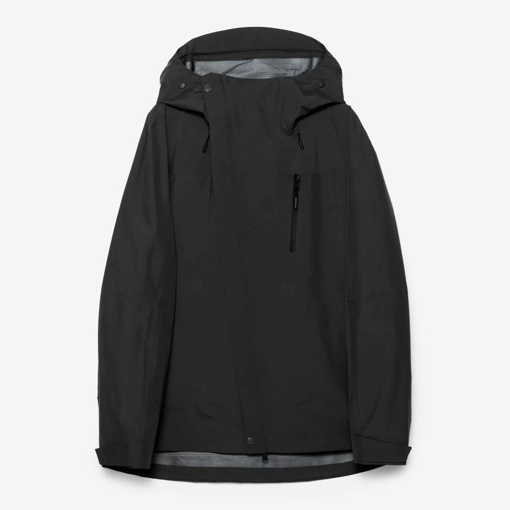 5030 Waterproof 3L Asym Storm Parka - Black