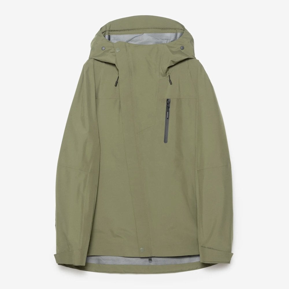 5030 Waterproof 3L Asym Storm Parka - Olive