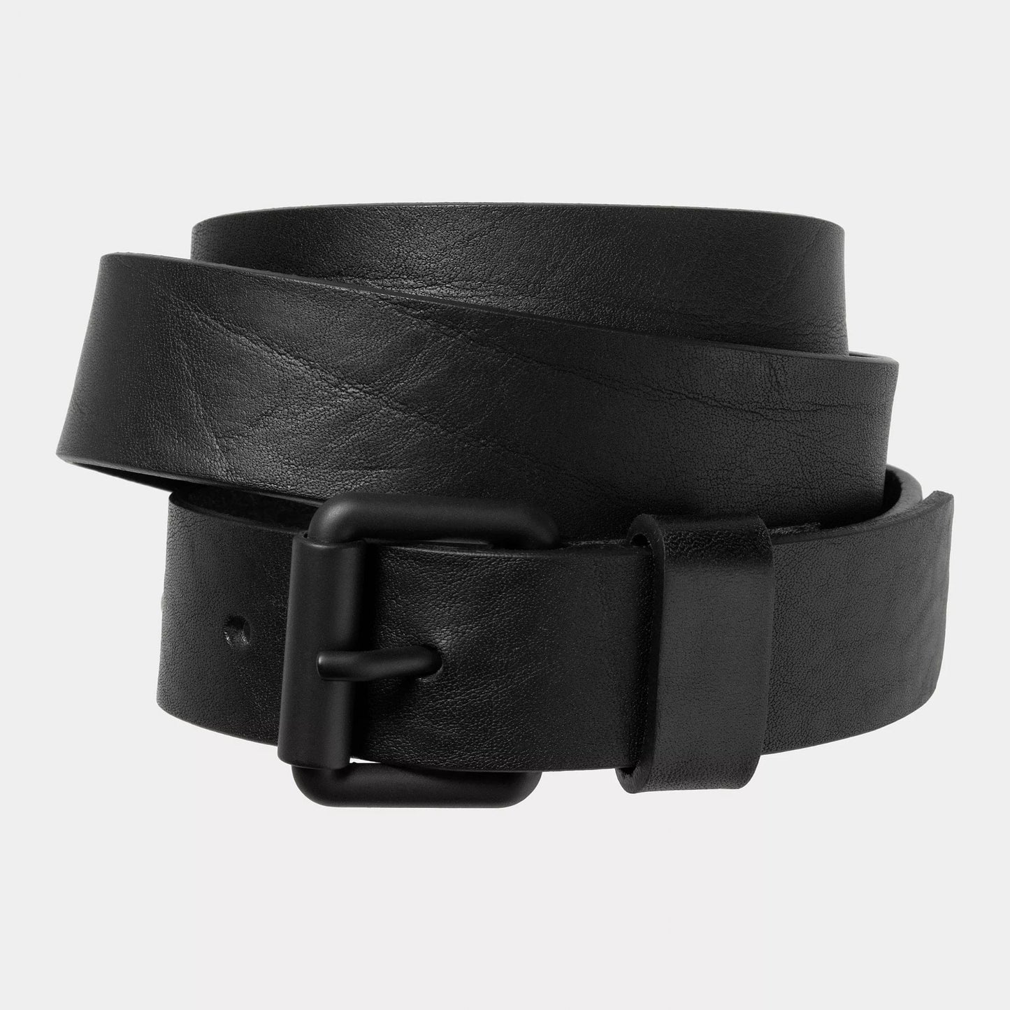 Ryan Belt 100 % Leather Black / Black