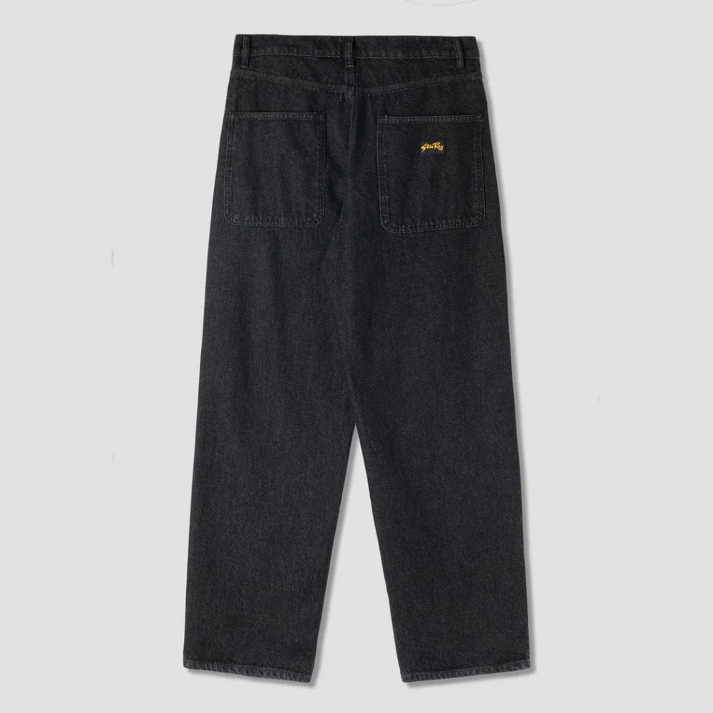 Wide 5 Pocket Pant - Charcoal Denim