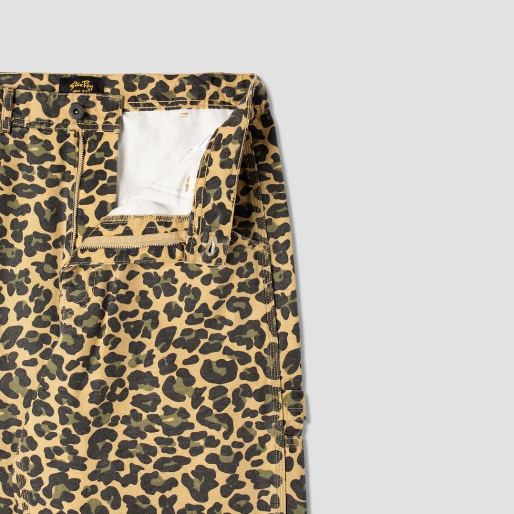 Big Job Painter Pant - Leopard Camo