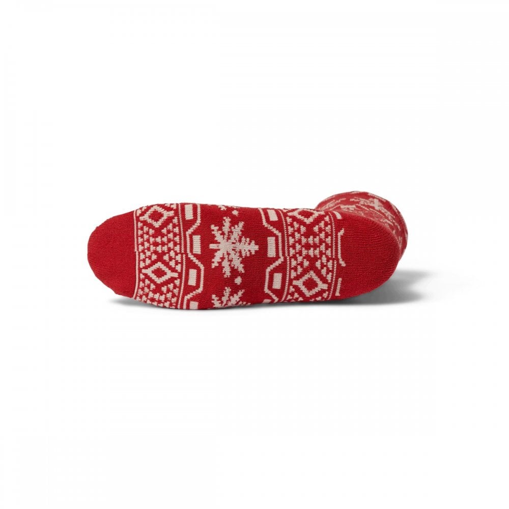 Apres Plantlife Crew Sock - Red