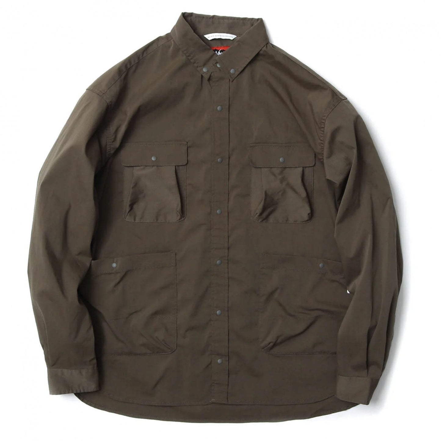 Hinoc Ripstop Camp Shirt - Army Green