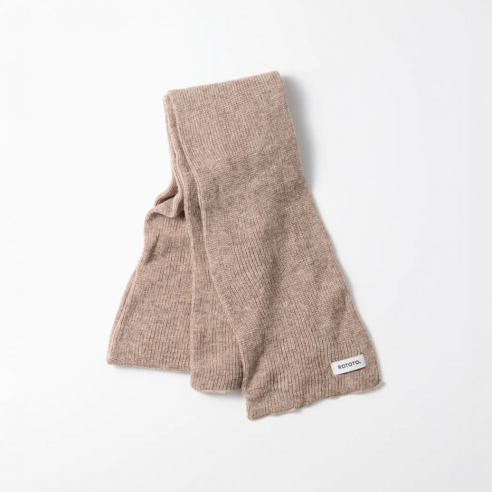 Rototo Sockstole Scarf - Light Brown