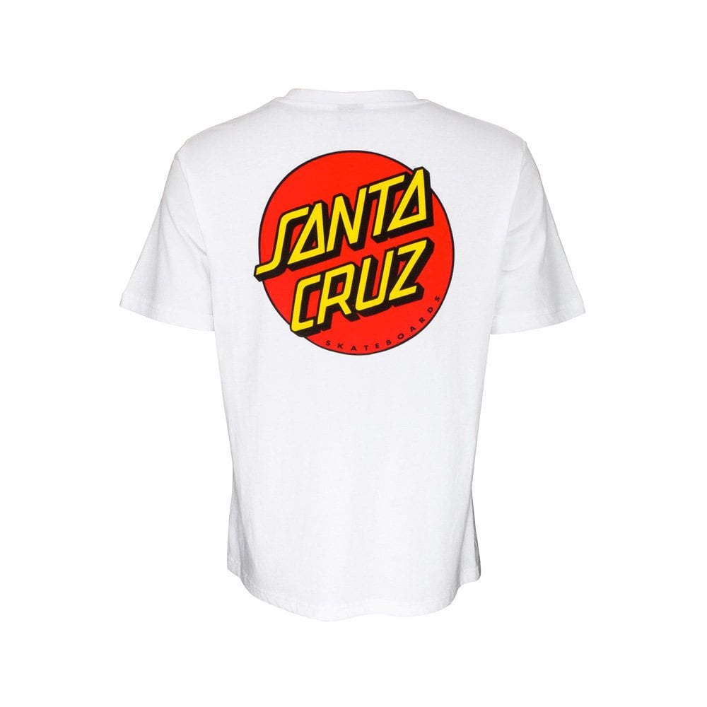 Women's Classic Dot Chest T-shirt - White