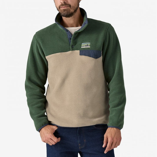 Men's Lightweight Synchilla Snap-T® Fleece Pullover - Seabird Grey