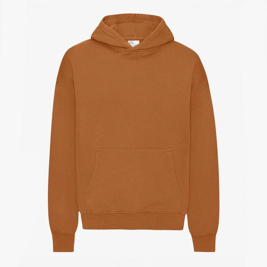 Organic Oversized Hood - Ginger Brown