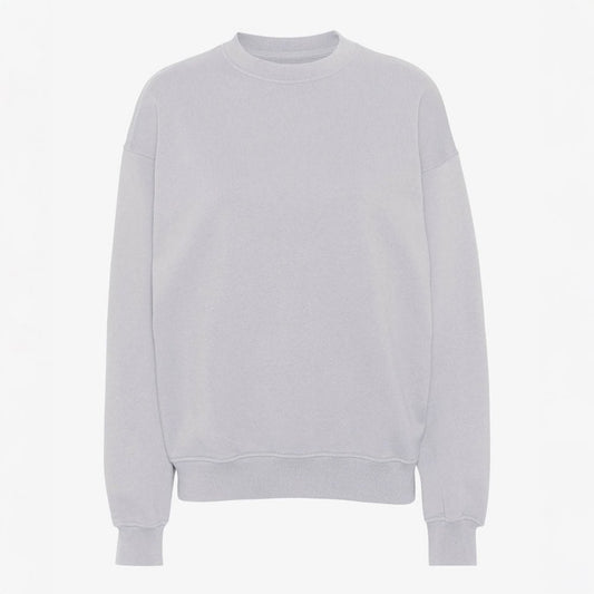 Organic Oversized Crew - Limestone Grey
