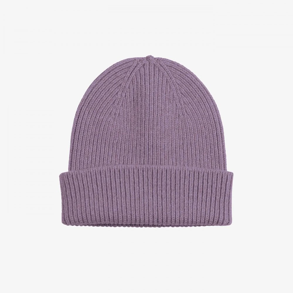 Merino Wool Beanie - Purple Haze