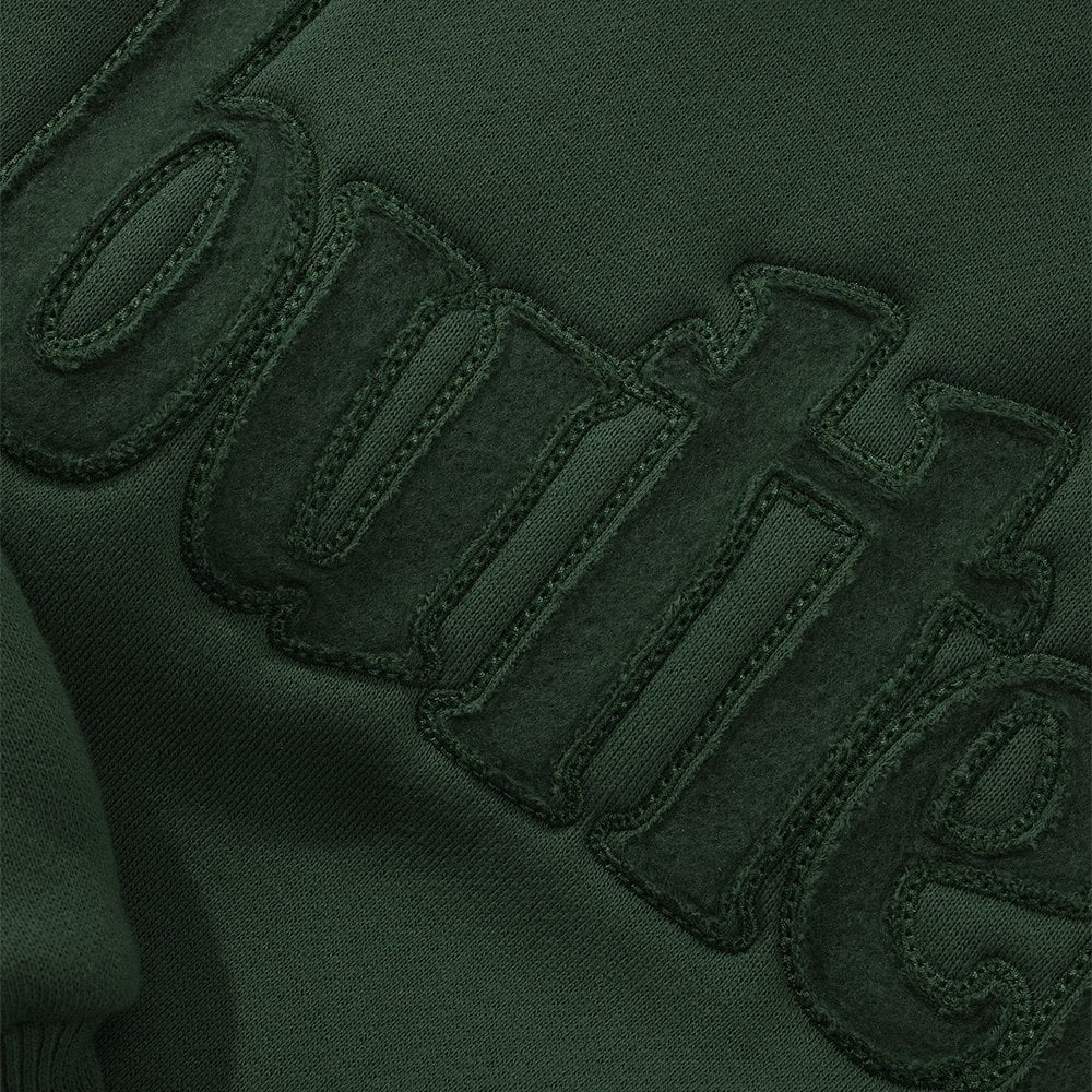 Cutout Applique Crewneck - Fern